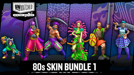 Unmatched: Digital Edition - 80s skin bundle 1
