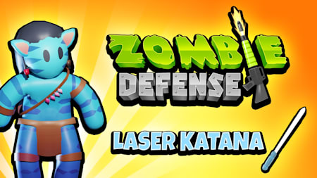 Zombie Defense: Laser Katana
