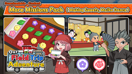 More Missions Pack (Making Sweets, Maiko Dance)