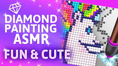 Diamond Painting ASMR: Fun & Cute