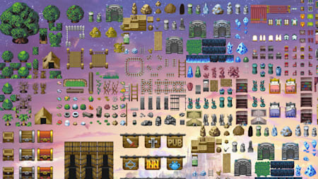 RPG MAKER WITH - DS Map & Music Pack