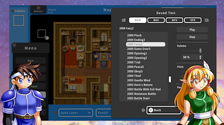 RPG MAKER WITH - 2000 Character & Music Pack