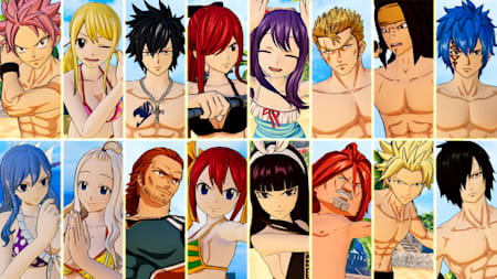 Special Swimsuit Costume Set for 16 Playable Characters