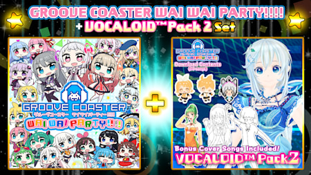 GROOVE COASTER WAI WAI PARTY!!!! + VOCALOID Pack 2 Value bundle