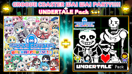 GROOVE COASTER WAI WAI PARTY!!!! + UNDERTALE Pack Value bundle