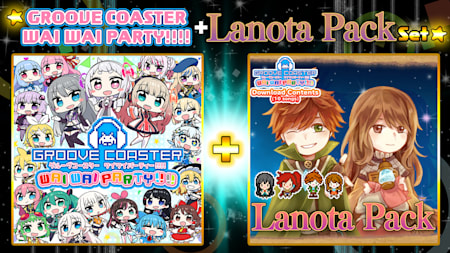 GROOVE COASTER WAI WAI PARTY!!!! + Lanota Pack Set