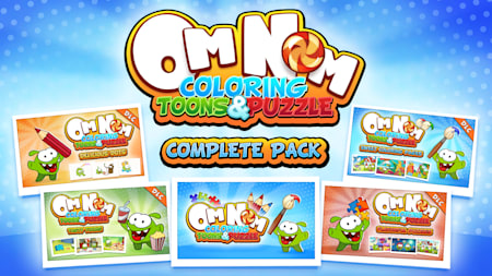 Om Nom: Coloring, Toons & Puzzle - Complete Pack