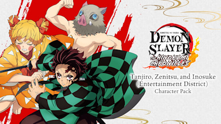 Tanjiro, Zenitsu, and Inosuke (Entertainment District) Character Pack