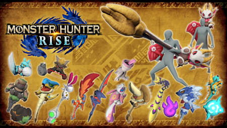 ”Stuffed Monster” Hunter layered weapon pack