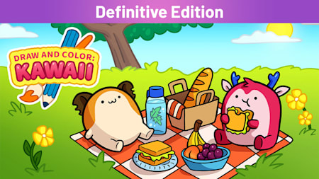 DRAW AND COLOR: KAWAII Definitive Edition