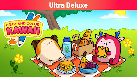 DRAW AND COLOR: KAWAII Ultra Deluxe