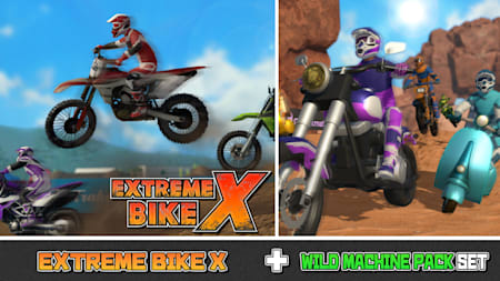 EXTREME BIKE X + WILD MACHINE PACK SET