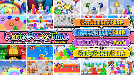 Excitement Happy Thrilling Power 4 Pack Set