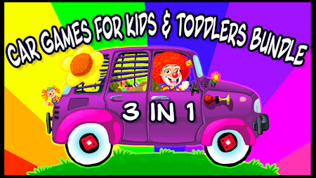 Car Games for Kids & Toddlers Bundle 3 in 1