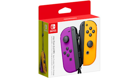 Amazon.com: Nintendo Joy-Con (L/R) - Neon Red/Neon Blue