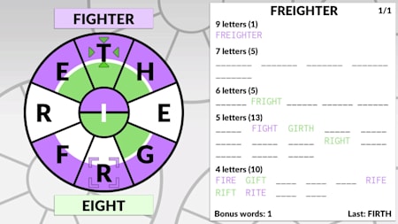 Word Wheel by POWGI 3