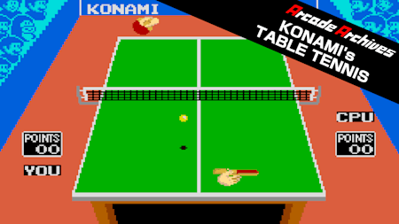 Arcade Archives KONAMI's TABLE TENNIS