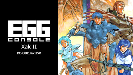 EGGCONSOLE Xak II PC-8801mkIISR