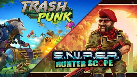 2 in 1: Trash Punk & S.N.I.P.E.R - Hunter Scope