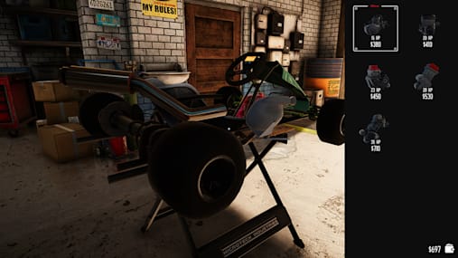 Gearhead Karting Simulator - Mechanic & Racing 6