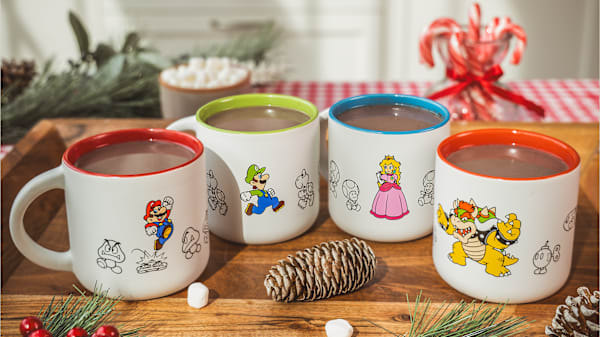 Light up the season with exclusive holiday merchandise at Nintendo