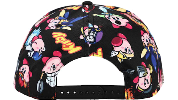 Kirby Powered Up All Over Print Baseball Hat Nintendo Official Site