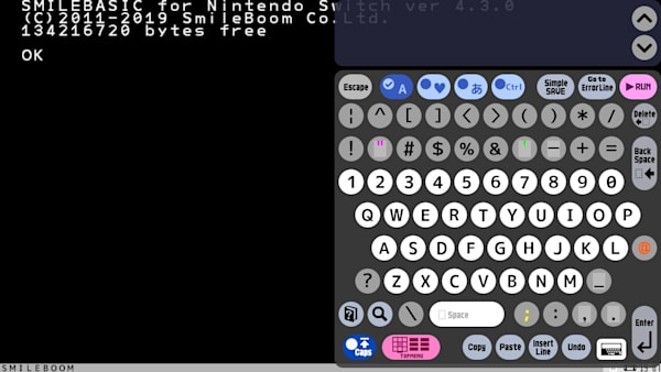 Smilebasic switch discount