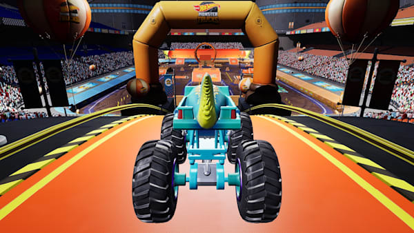 Hot wheels monster jam stunt stadium shop