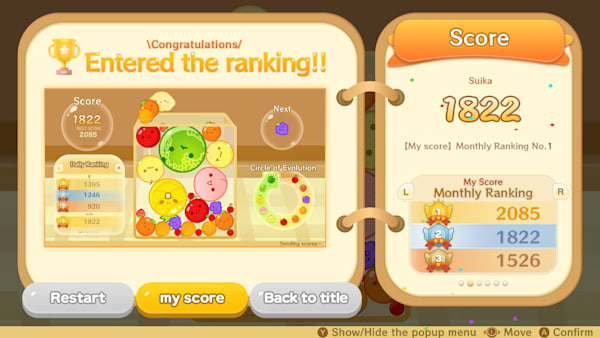 Suika Game watermelon game NSP, XCI ROM