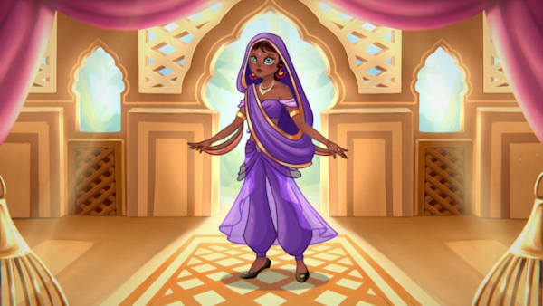 Indian princess dress up top