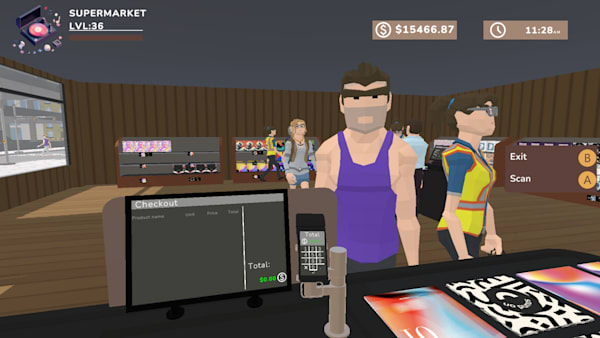 All-Star Supermarket Simulator: Vinyl Vibes for Nintendo Switch 