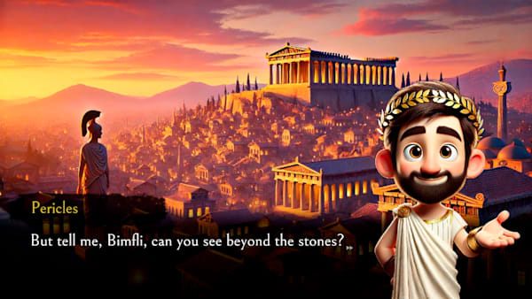 Bimfli and His Travels In Time: Greece 7