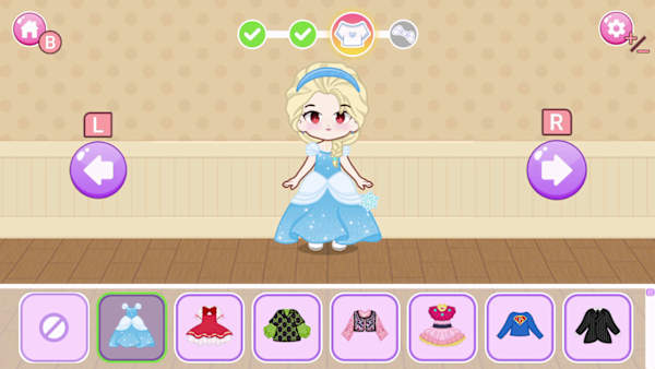 games dress up dolls Chibi Doll for Girls - Avatar Creator Spa and Makeover Games Doll dress up games :