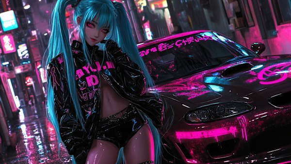 Anime Girls: JDM Car Passion Puzzle Driven by Style para Nintendo