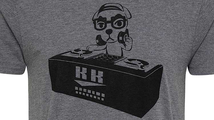 Animal Crossing DJ T-Shirt M Nintendo Official Site