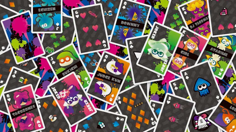 Playing Cards - Splatoon (Ink) - Nintendo Official Site
