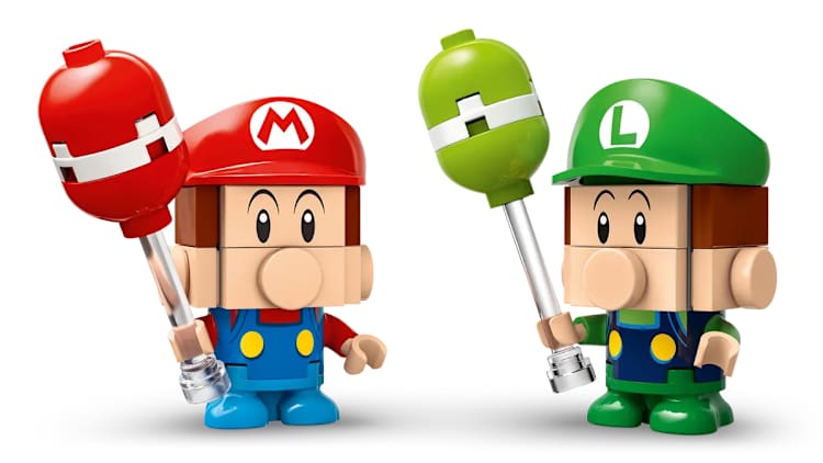 bebe luigi mario kart wii