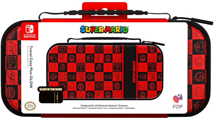 Nintendo Switch™ Travel Case Glow - Mario Icon - Nintendo Official 