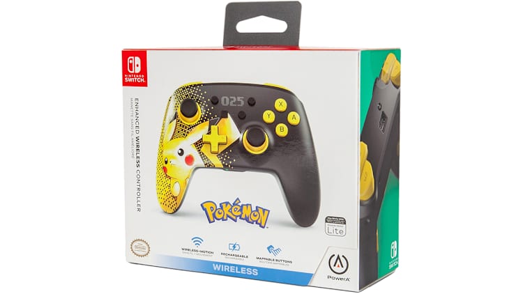 Enhanced Wireless Controller for Switch - Pikachu 025
