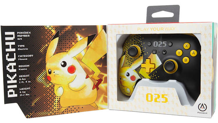 Nintendo Switch本体➕ピカチュウ コントローラー 025
