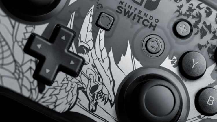 Nintendo Switch Pro Controller Monster Hunter Rise: Sunbreak