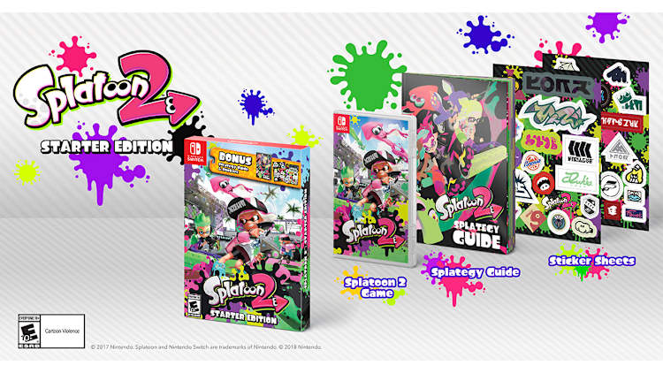 Nintendo Switch Nintendo Switch Splatoon 2 Edition Nintendo Switch Splatoon 2 Sets 2018 Release Version HAC-S