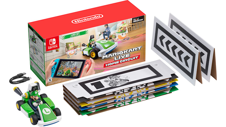 楽天 Luigi Circuit Home Live: Kart Mario Set Switch Nintendo for Nintendo Switch