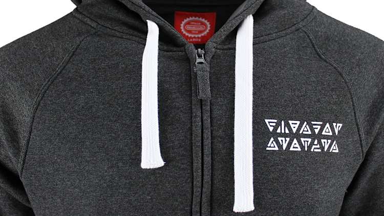 Black Metroid™ Dread Zip-Up Hoodie - Merchandise - Nintendo