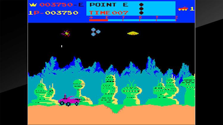 Play your favorite MSX games ONLINE! - Moon Patrol | ムーン