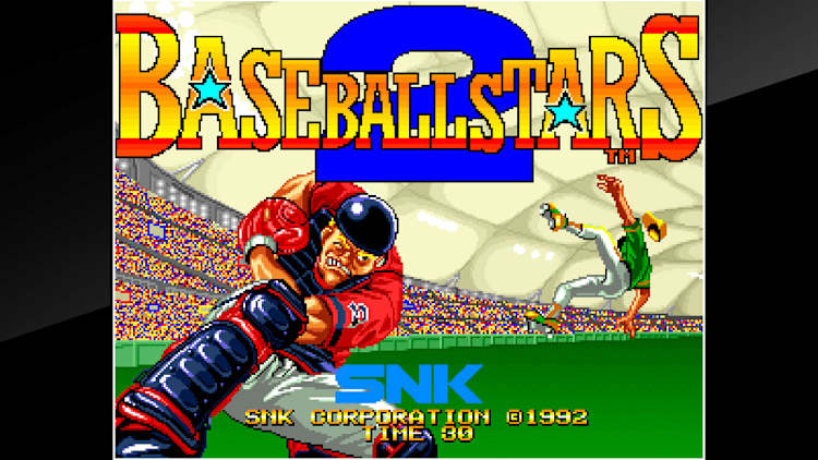 【超新作】 ACA NEOGEO Nintendo - Switch Nintendo for 2 STARS BASEBALL ネオジオ