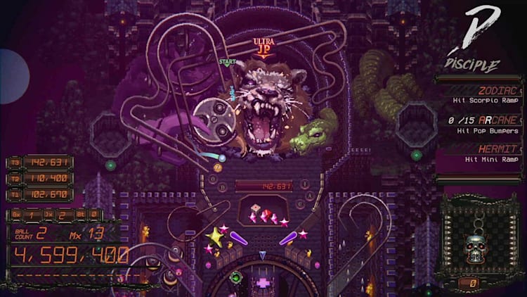 国内未発売 ピンボールゲーム TILT DEMON'S 海外版Switch デーモンズティルト ★北米版スイッチ