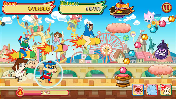 CRAYON SHINCHAN The Storm Called FLAMING KASUKABE RUNNER