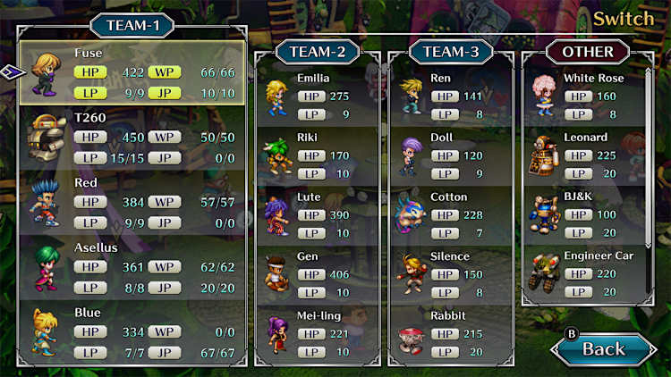 SaGa Frontier Remastered for Nintendo Switch - Nintendo