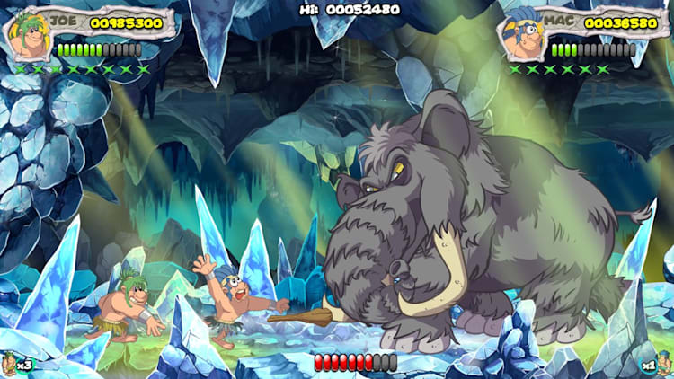 NEW Joe & Mac - Caveman Ninja for Nintendo Switch - Nintendo